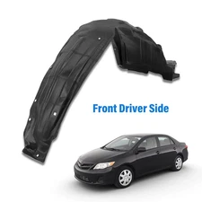 New Fits 2011-2013 Toyota Corolla TO1248162 Front Left Side Fender Liner Sedan