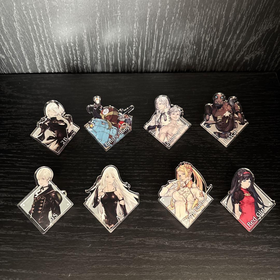 Nier Series Acrylic Badge Collection Automata Set