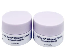 DRUNK ELEPHANT LaLa Retro Whipped Cream Travel Mini Sz 5 ml /.16 oz Each x2 NEW