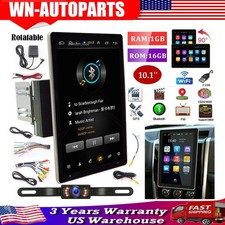 Rotatable 2 DIN Car Stereo Radio Touch Screen GPS Navi Wifi Android 13 10 inch