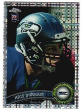 2011 Topps Chrome Football X-fractors #89 Kris Durham RC - NM