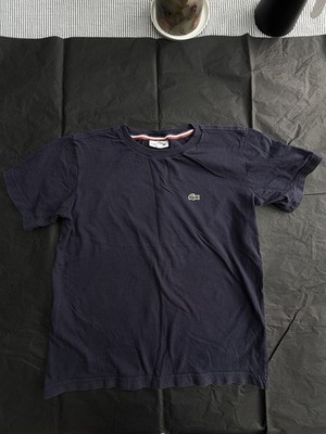 Lacoste Navy T-Shirt / Tee ~ Jungen 10 Jahre / 140 cm