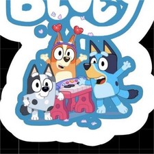 bluey waterproof vinyl sticker