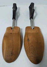 Vintage Shoe Keepers  Rochester Shoe Tree  Company Kinney Cedar Wood