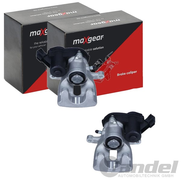 2X Maxgear Bremssattel Hinten Passend FÜR Renault Captur Clio Fluence Grand-image