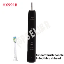 Electric Smart DiamondClean Toothbrush for Philips Sonicare 9000 HX991B Black US