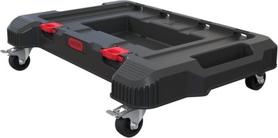 Keter Stack-n-Roll Dolly   Heavy-Duty Rolling Base Cart with Locking Wheels | Mo
