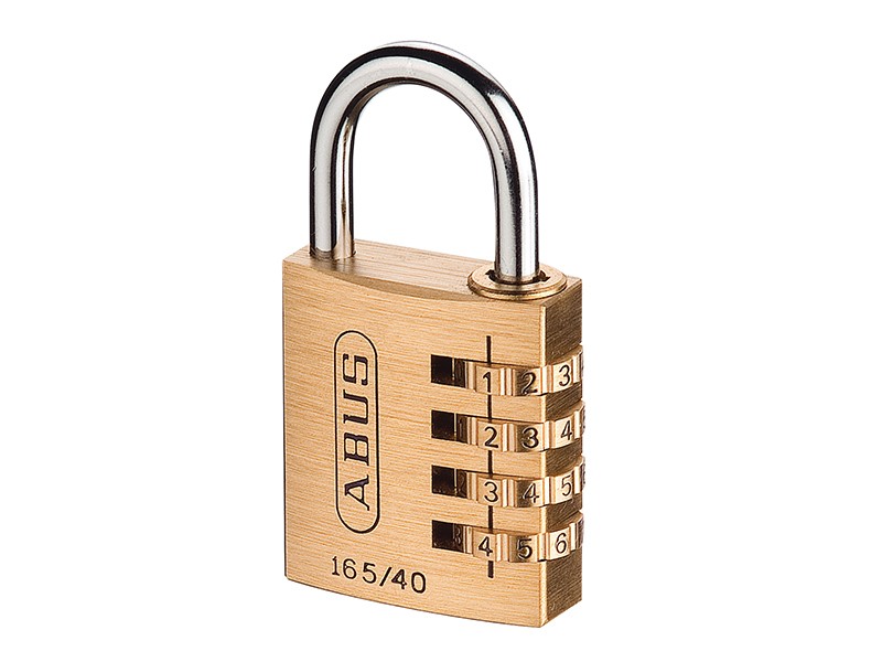 Abus 165/40mm Combination Padlock (165-40) - Image 6