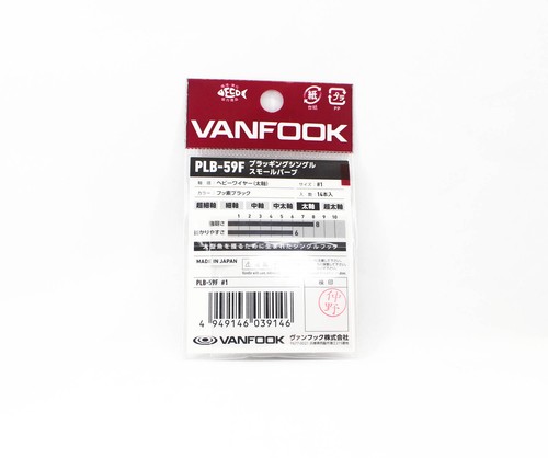 Vanfook PLB-59F Barba piccola gancio singolo taglia 1 (9146) - Foto 2 di 6