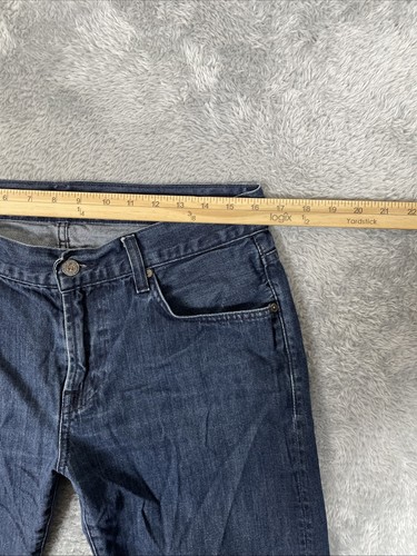 7 For All Mankind Jeans Men's 32 Blue Austyn Relaxed Straight Cotton Pants - Picture 5 of 12