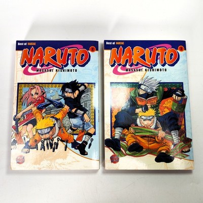 Naruto Manga Best of BANZAI Vol. 2 & 3 Masashi Kishimoto Carlsen Deutsch