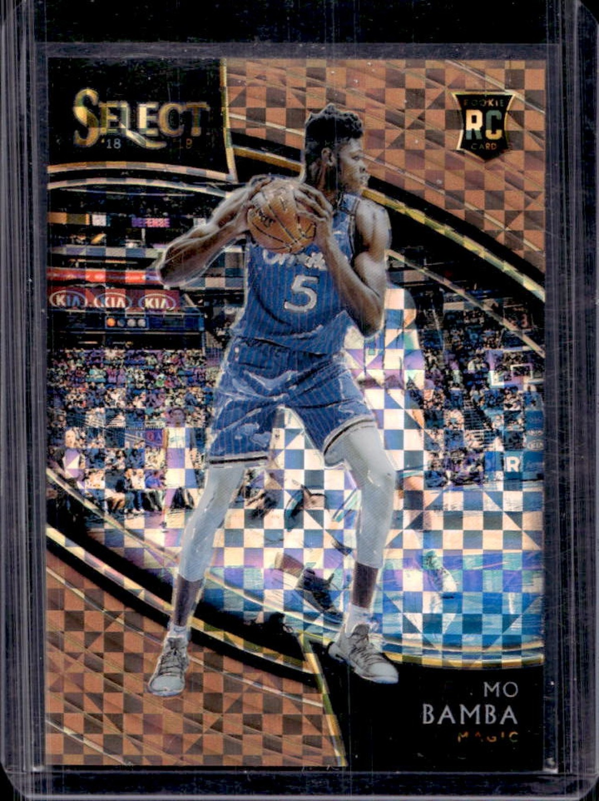 2018-19 Select Mo Bamba RC Copper Prizm Courtside #/60 Magic