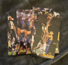 NBA Jam Session 1993-94 Oversized Basketball Card Lot Daugherty Stockton Parish