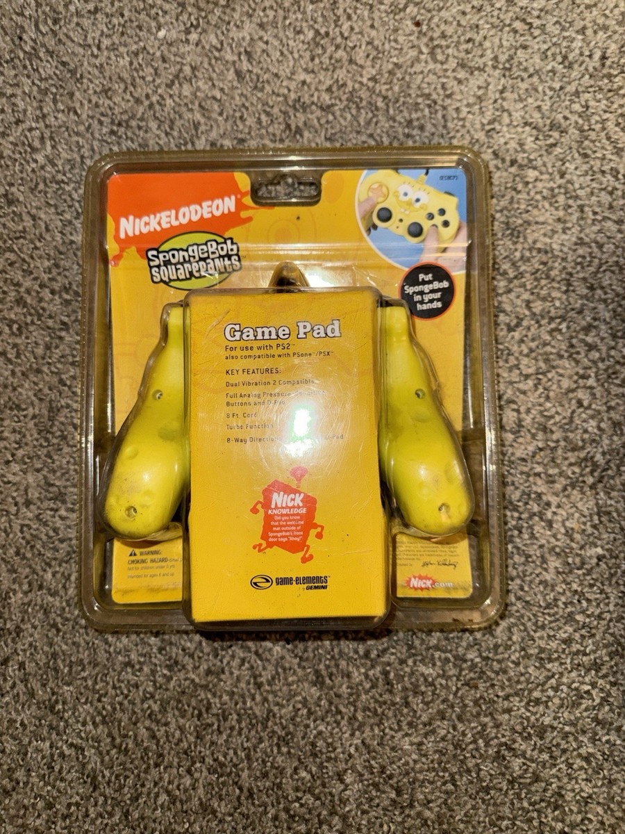 RARE Nickelodeon Spongebob Squarepants PlayStation Gaming