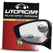 2.5" Unique Convex Blind Spot Side: Rear View - Truck And Car Rearview Mirror