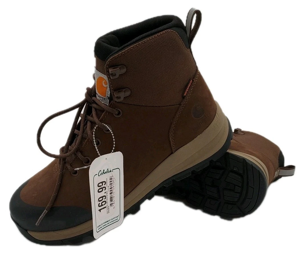 Carhartt Outdoor Work Hiker Waterproof AlloyToe Work Boots Men Size 9.5 (#M3-A5)