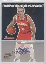 2003 Bowman Rookies & Stars Signs of the Future Travis Hansen #SFA-TH Auto 0c2