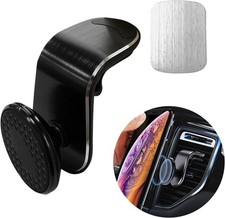 Hands-Free Air Vent Phone Holder, 360 Adjustable Magnetic Mount for Smartphones