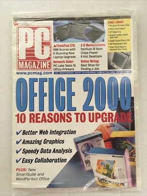 PC Computing MAY 25, 1999 back issue COMPUTER magazine - OFFICE 2000 Upgrade NEW
