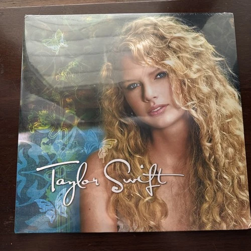SEALED Taylor Swift Debut 2 LP Black Vinyl Self-Titled Album
