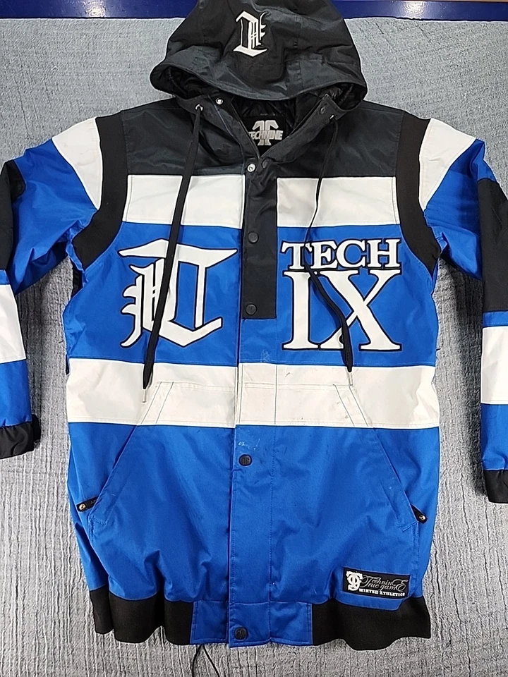 De colección Y2K TechNine Tech IX Traje de Snowboard Chaqueta y Pantalones Para Hombre Talla XL Alto Azul Foto 2 de 4