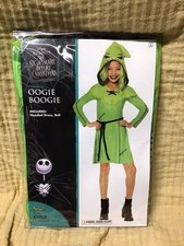 The Nightmare Before Christmas Oogie Boogie Costume Child XL New