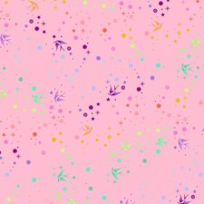 1/2 Yard Fabric - True Colors Fairy Dust - Blush Tula Pink for Free Spirit