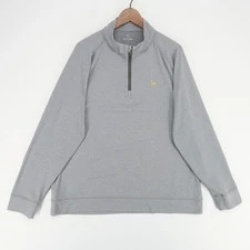 G/FORE Golden Goat 1/4 Zip Pullover Mens XXL Gray Golf TPC Sawgrass Players