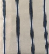 Lee Jofa - Threads Searle- Indigo 54"W  Stripe Fabric  ED85302-680. 6.75 Yards