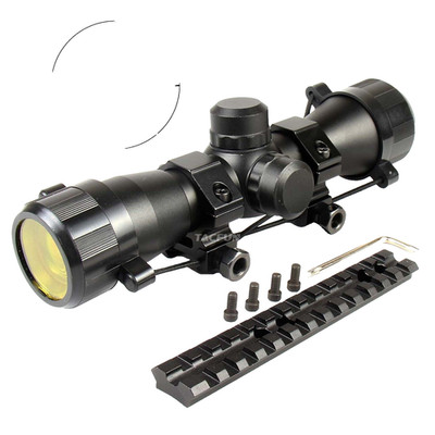 Mossberg 500 535 590 835 Mav 88 Mount & 4x32 P4 Sniper Reticle Scope