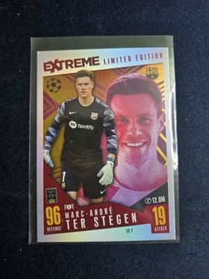 Topps Match Attax CL Extra 23/24 Extreme Limited Edition LE 7 Marc Ter Stegen