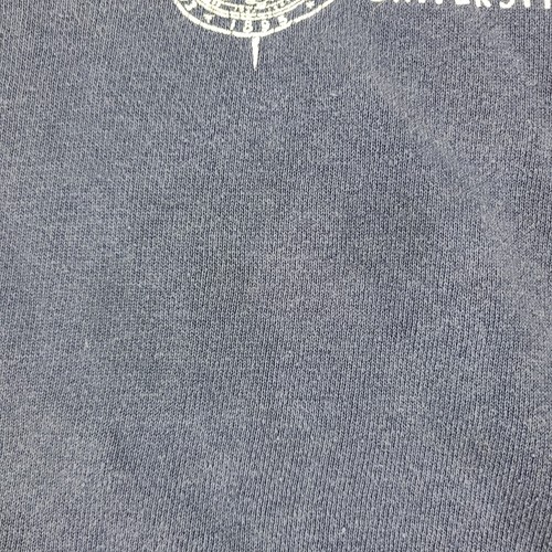 Vintage 1960s Eastern Illinois College Blue Cotton Short Sleeve Sweatshirt - Picture 8 of 10