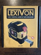 Lexivon 2-in-1 Digital Laser & Tape Measure LX-201