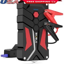 5000A Car Jump Starter Power Bank LED Flashlight Portable Emergency Booster New