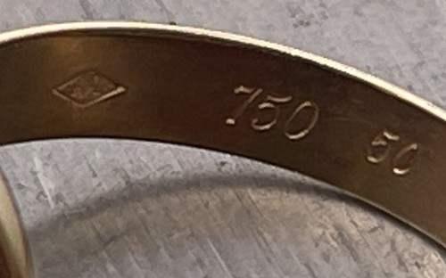 Cartier Trinity Goldring; Must de Cartier 18K Multi Color Trinity Ring, Größe 5 - Bild 22 von 24