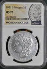 2021-S $1 Morgan Silver Dollar NGC MS70 FREE SHIPPING