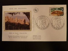 FRANCE PREMIER JOUR FDC YVERT 2401  SITE DE FILITOSA  1,80F PETRETO BICCHIS 1986