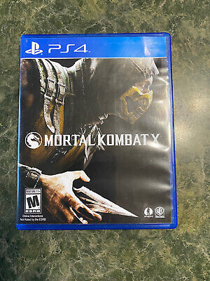 Mortal Kombat X Sony PlayStation 4 PS4 Game Tested and Works