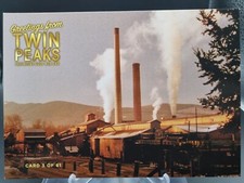 TWIN PEAKS - RARE GOLD BOX DVD POSTCARD No.3 - PACKARD LUMBER MILL (DAVID LYNCH)