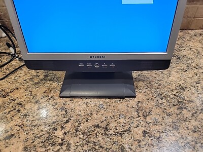 Hyundai L70S LCD Computer Monitor L17A0D080- Tested 824314000545| eBay