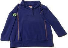 Wears Woody Bamboo Blend Pullover Sweater Navy Blue Women's Small *read USA Made