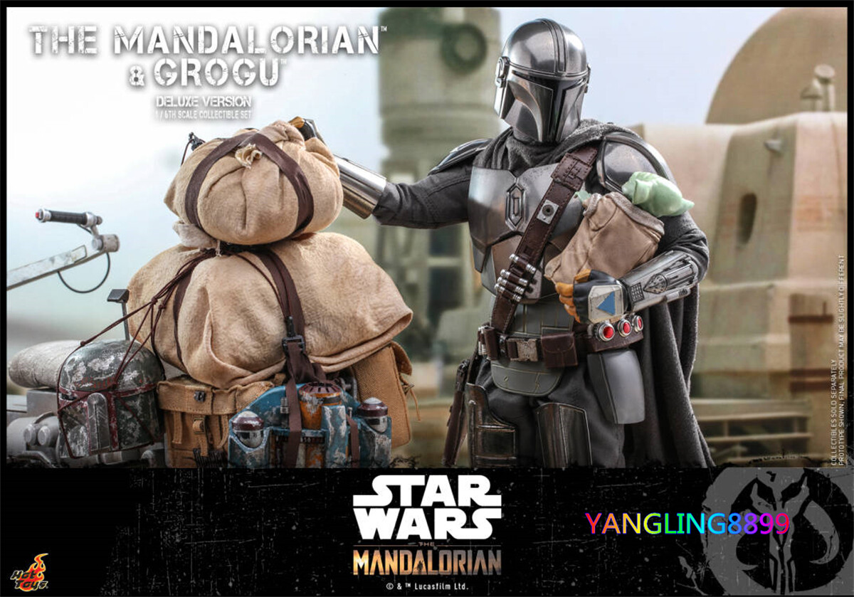 HotToys TMS052 The Mandalorian 3.0 & Grogu Deluxe Ver. 1/6 Figure