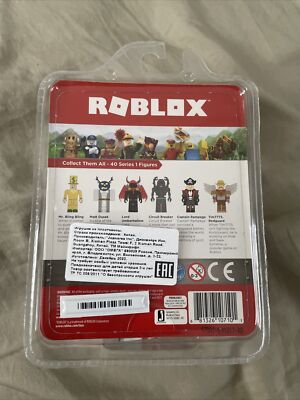 PRINCE 世界1000個限定Smashing Box 276/1000 Roblox CAPTAIN RAMPAGE Series 1 Figure with Virtual Item Game Code