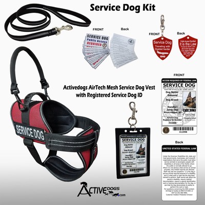 ebay service dog id