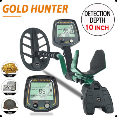 Pro Metal Detector Waterproof Underground Treasure Gold Silver Hunter High Sens