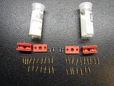 Augat  1-1P16-/  17 Gold Pins  Dip Socket KIT *Lot of 2*