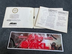 ₪PAS DE JEU₪ Notice Nintendo NES - FRA - The Simpsons Bart vs The Space Mutants