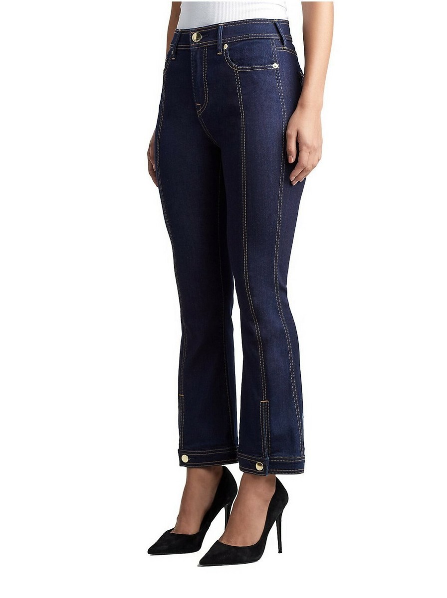 True Religion Womens $229 Jeans Nikki Flare High Rise Crop Body