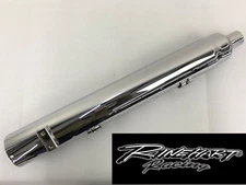 500-0528 Rinehart Chrome RIGHT Replacement Muffler Cannister 14-19 Indian Chief