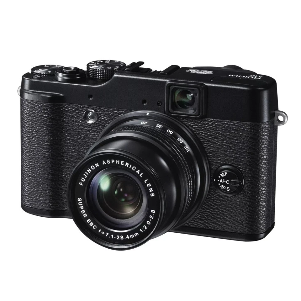 FUJIFILM Digital Camera X10 F FX-X10 12 Megapixel Optical Zoom Black - Image 2 of 4